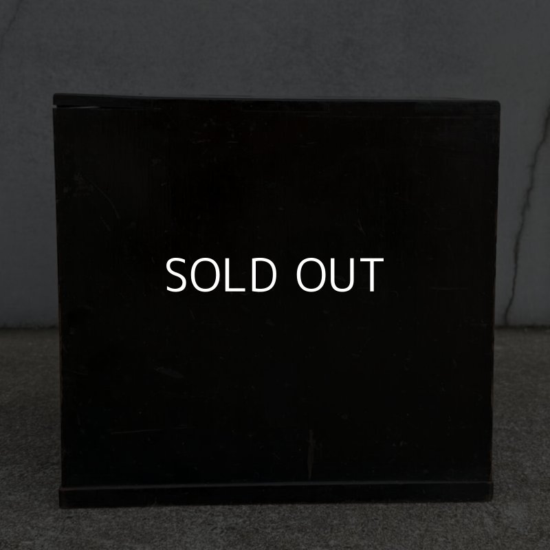 画像4: アンティーク 昭和レトロ 古道具 小引き出し 棚 チェスト / 木製 収納 三段 家具 小物入れ ケース 古民家 蔵 うぶだし 日本