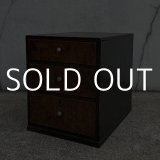 アンティーク 昭和レトロ 古道具 小引き出し 棚 チェスト / 木製 収納 三段 家具 小物入れ ケース 古民家 蔵 うぶだし 日本