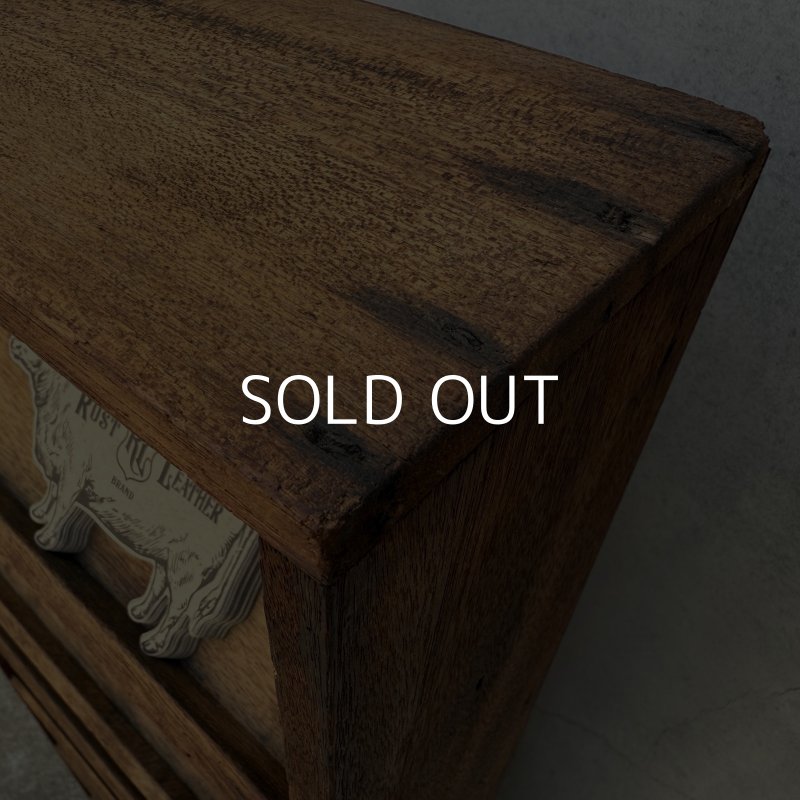 画像9: VINTAGE ANTIQUE ヴィンテージ アンティーク 昭和レトロ 古道具 カード立て ショップカードスタンド 棚 / 陳列棚 飾り棚 木製 収納 家具 古民家 蔵 うぶだし 日本