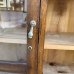 画像8: VINTAGE ANTIQUE ヴィンテージ アンティーク 昭和レトロ 古道具 棚 キャビネット / 食器棚 陳列棚 飾り棚 木製 収納 家具 古民家 蔵 うぶだし 日本 (8)