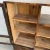 画像5: VINTAGE ANTIQUE ヴィンテージ アンティーク 昭和レトロ 古道具 棚 キャビネット / 食器棚 陳列棚 飾り棚 木製 収納 家具 古民家 蔵 うぶだし 日本 (5)