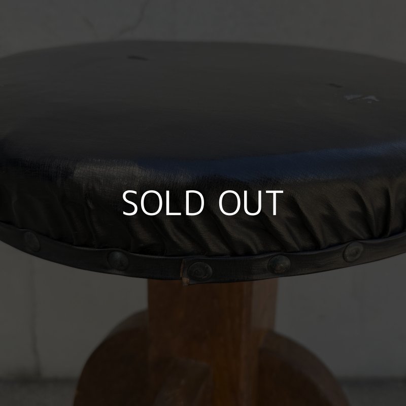 画像10: ヴィンテージ アンティーク 昭和レトロ 古道具 ドクターチェア 椅子 スツール / 回転いす 丸椅子 木製 家具 病院 店舗什器 日本