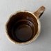 画像5: VINTAGE ANTIQUE POTTERY MUGCUP ヴィンテージ アンティーク マグカップ コップ 食器 陶器 / コーヒーカップ  ブラウン 茶色 楓 カフェ 喫茶店 店舗什器 アメリカ f (5)