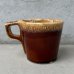 画像2: VINTAGE ANTIQUE HULL POTTERY MUGCUP ヴィンテージ アンティーク ハル マグカップ ブラウンドリップ コップ 食器 陶器 / コーヒーカップ  ブラウン 茶色 カフェ 喫茶店 店舗什器 アメリカ h (2)