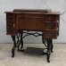 画像2: VINTAGE ANTIQUE WHITE SEWING MACHINE CO ヴィンテージ アンティーク 足踏みミシン ホワイト /  ミシンテーブル ディスプレイ インテリア 木製 店舗什器 アメリカ (2)