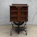 画像5: VINTAGE ANTIQUE WHITE SEWING MACHINE CO ヴィンテージ アンティーク 足踏みミシン ホワイト /  ミシンテーブル ディスプレイ インテリア 木製 店舗什器 アメリカ (5)