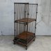 画像2: VINTAGE ANTIQUE BINDERY CART ヴィンテージ アンティーク 棚 ファクトリーカート バインダリーカート / インダストリアル 陳列棚 カート 家具 木製 アイアン 店舗什器 アメリカ (2)