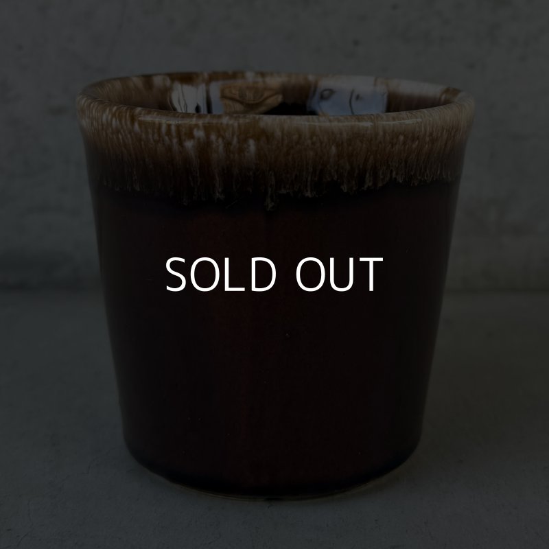 画像4: VINTAGE ANTIQUE MCCOY POTTERY MUGCUP ヴィンテージ アンティーク マッコイ マグカップ コップ 食器 陶器 / コーヒーカップ  ブラウン 茶色 カフェ 喫茶店 店舗什器 アメリカ i