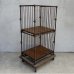 画像3: VINTAGE ANTIQUE BINDERY CART ヴィンテージ アンティーク 棚 ファクトリーカート バインダリーカート / インダストリアル 陳列棚 カート 家具 木製 アイアン 店舗什器 アメリカ (3)