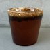 画像4: VINTAGE ANTIQUE HULL POTTERY MUGCUP ヴィンテージ アンティーク ハル マグカップ ブラウンドリップ コップ 食器 陶器 / コーヒーカップ  ブラウン 茶色 カフェ 喫茶店 店舗什器 アメリカ j (4)