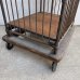 画像9: VINTAGE ANTIQUE BINDERY CART ヴィンテージ アンティーク 棚 ファクトリーカート バインダリーカート / インダストリアル 陳列棚 カート 家具 木製 アイアン 店舗什器 アメリカ (9)