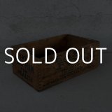 VINTAGE ANTIQUE WOOD CRATE WOODEN BOX NORTHWESTERN YEAST CO. ヴィンテージ アンティーク ウッドボックス 木箱 / コレクタブル 収納 ケース あられ組 アドバタイジング 企業物 店舗什器 アメリカ