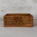 画像5: VINTAGE ANTIQUE WOOD CRATE WOODEN BOX NORTHWESTERN YEAST CO. ヴィンテージ アンティーク ウッドボックス 木箱 / コレクタブル 収納 ケース あられ組 アドバタイジング 企業物 店舗什器 アメリカ (5)