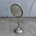 画像5: VINTAGE ANTIQUE MIRROR ヴィンテージ アンティーク スタンドミラー 鏡 / 卓上ミラー シェービングミラー 化粧 店舗什器 アメリカ (2) (5)