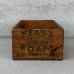 画像3: VINTAGE ANTIQUE WOOD CRATE WOODEN BOX NORTHWESTERN YEAST CO. ヴィンテージ アンティーク ウッドボックス 木箱 / コレクタブル 収納 ケース あられ組 アドバタイジング 企業物 店舗什器 アメリカ (3)