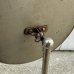 画像8: VINTAGE ANTIQUE MIRROR ヴィンテージ アンティーク スタンドミラー 鏡 / 卓上ミラー シェービングミラー 化粧 店舗什器 アメリカ (2) (8)