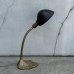 画像3: VINTAGE ANTIQUE DESKLAMP LEVITON ヴィンテージ アンティーク デスクランプ スタンドライト 卓上ライト テーブルランプ 照明 / グースネック アイアン 葉っぱ E26 店舗什器 アメリカ (3)