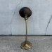 画像2: VINTAGE ANTIQUE DESKLAMP LEVITON ヴィンテージ アンティーク デスクランプ スタンドライト 卓上ライト テーブルランプ 照明 / グースネック アイアン 葉っぱ E26 店舗什器 アメリカ (2)