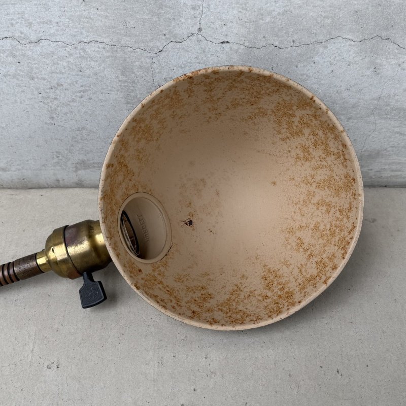 画像5: VINTAGE ANTIQUE DESKLAMP ALMOND MFG ヴィンテージ アンティーク デスクランプ スタンドライト 卓上ライト テーブルランプ 照明 / グースネック E26 店舗什器 アメリカ