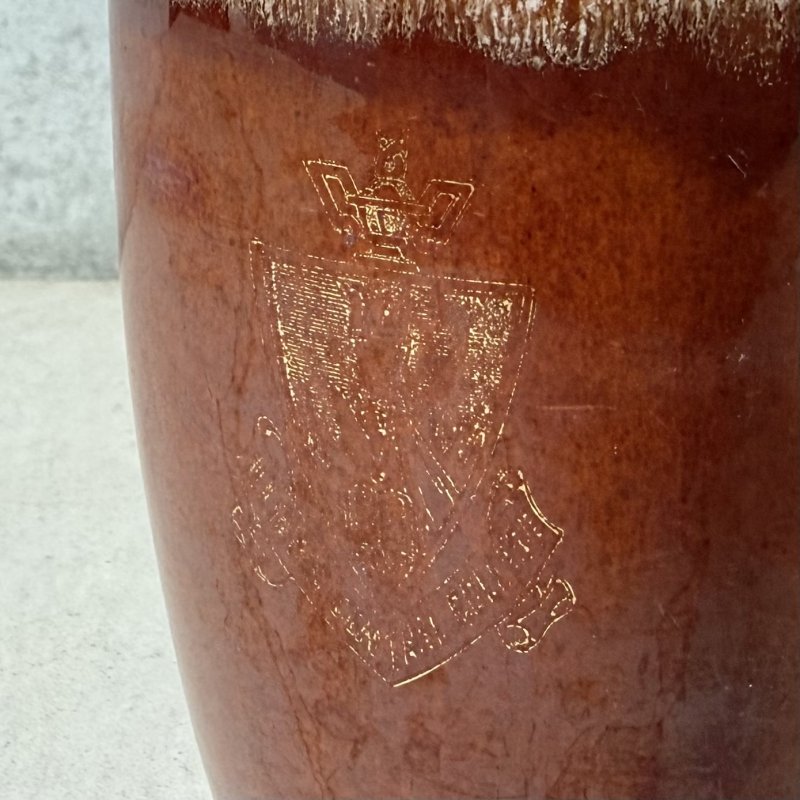 画像7: VINTAGE ANTIQUE HULL POTTERY MUGCUP ヴィンテージ アンティーク ハル マグカップ コーヒーマグ ブラウンドリップ コップ 食器 陶器 / ブラウン 茶色 カフェ 喫茶店 店舗什器 アメリカ j