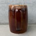 画像2: VINTAGE ANTIQUE HULL POTTERY MUGCUP ヴィンテージ アンティーク ハル マグカップ コーヒーマグ ブラウンドリップ コップ 食器 陶器 / ブラウン 茶色 カフェ 喫茶店 店舗什器 アメリカ i (2)