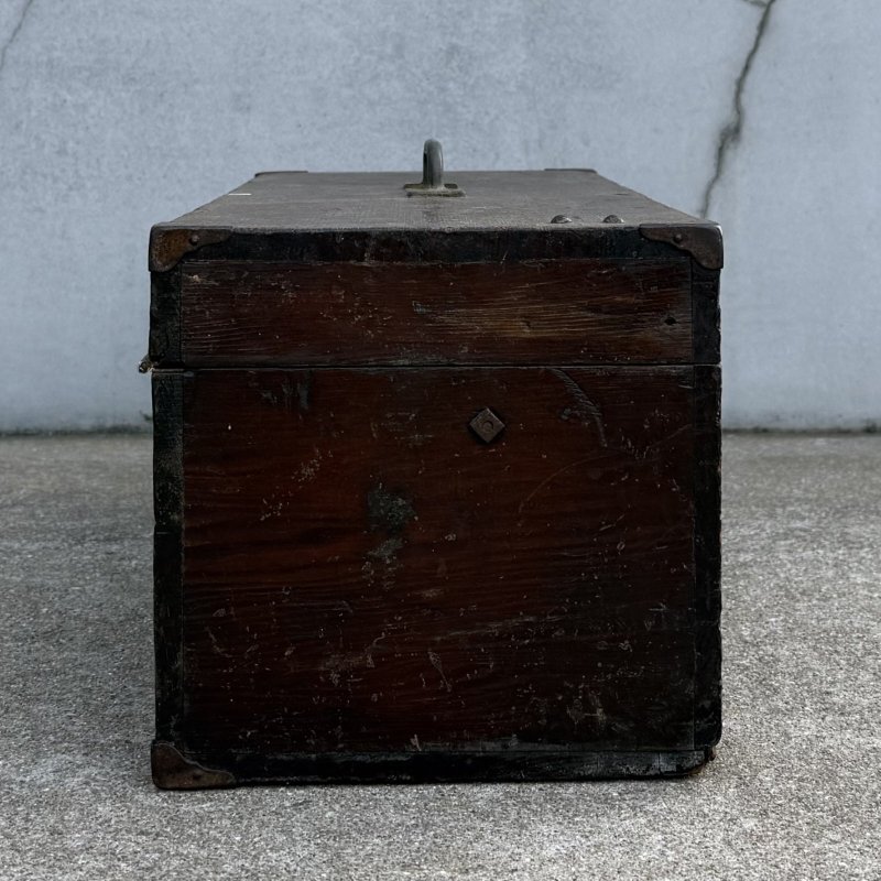 画像5: VINTAGE ANTIQUE TOOL BOX WOODEN BOX ヴィンテージ アンティーク ツールボックス 工具箱 ウッドボックス 木箱 / 収納 ケース 店舗什器 アメリカ 