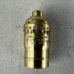 画像1:  LAMP SOCKET キーレス ソケット ランプ ブラス 真鍮 E26 / インダストリアル ライト リペアパーツ 照明 電気 アメリカ USA (2) (1)