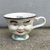 画像1: VINTAGE ANTIQUE BAILEYS CUP ヴィンテージ アンティーク ベイリーズ フェイスカップ / コレクタブル オブジェ ティーカップ マグカップ ノベルティ 1996年限定 陶器 食器 雑貨 D (1)