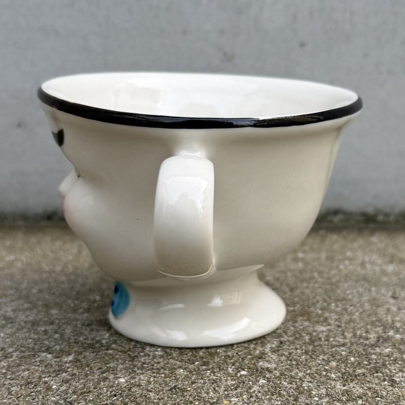 画像4: VINTAGE ANTIQUE BAILEYS CUP ヴィンテージ アンティーク ベイリーズ フェイスカップ / コレクタブル オブジェ ティーカップ マグカップ ノベルティ 陶器 食器 雑貨 C