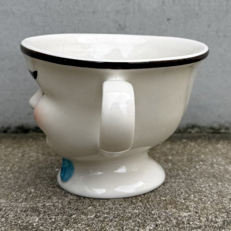 画像4: VINTAGE ANTIQUE BAILEYS CUP ヴィンテージ アンティーク ベイリーズ フェイスカップ / コレクタブル オブジェ ティーカップ マグカップ ノベルティ 陶器 食器 雑貨 G