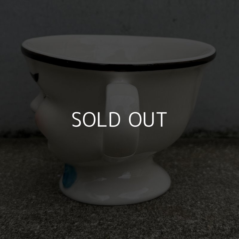 画像4: VINTAGE ANTIQUE BAILEYS CUP ヴィンテージ アンティーク ベイリーズ フェイスカップ / コレクタブル オブジェ ティーカップ マグカップ ノベルティ 陶器 食器 雑貨 G