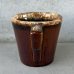 画像3: VINTAGE ANTIQUE HULL POTTERY MUGCUP ヴィンテージ アンティーク ハル マグカップ ブラウンドリップ コップ 食器 陶器 / コーヒーカップ  ブラウン 茶色 カフェ 喫茶店 店舗什器 アメリカ g (3)