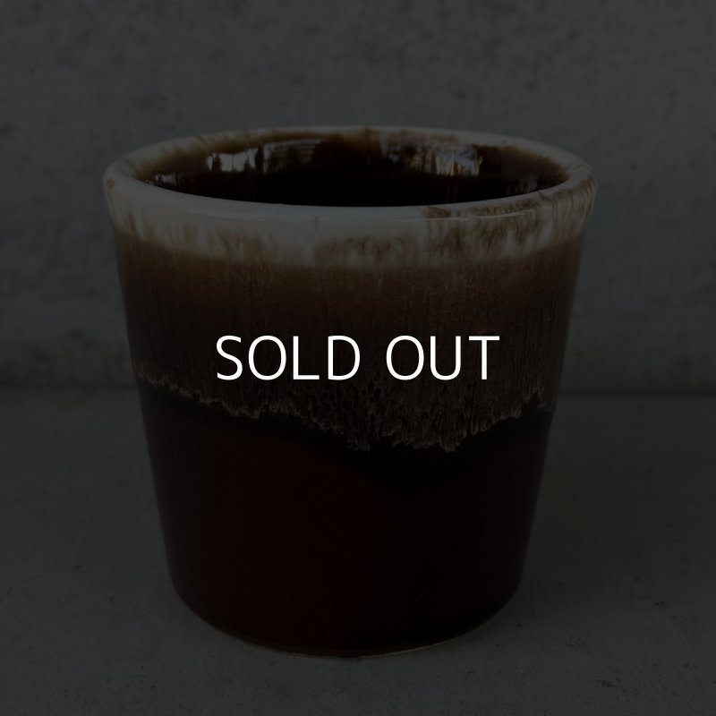 画像4: VINTAGE ANTIQUE MCCOY POTTERY MUGCUP ヴィンテージ アンティーク マッコイ マグカップ コップ 食器 陶器 / コーヒーカップ  ブラウン 茶色 カフェ 喫茶店 店舗什器 アメリカ l