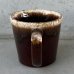 画像3: VINTAGE ANTIQUE MCCOY POTTERY MUGCUP ヴィンテージ アンティーク マッコイ マグカップ コップ 食器 陶器 / コーヒーカップ  ブラウン 茶色 カフェ 喫茶店 店舗什器 アメリカ m (3)