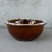 画像3: VINTAGE ANTIQUE HULL BOWL ヴィンテージ アンティーク ボウル ハル 食器 陶器 /  ブラウン 茶色 カフェ 喫茶店 店舗什器 アメリカ C (3)