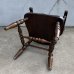 画像6: VINTAGE ANTIQUE ARM CHAIR ヴィンテージ アンティーク アームチェア 椅子 / ダイニングチェア ウッド  家具 木製 店舗 什器 アメリカ (6)