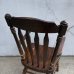 画像8: VINTAGE ANTIQUE ARM CHAIR ヴィンテージ アンティーク アームチェア 椅子 / ダイニングチェア ウッド  家具 木製 店舗 什器 アメリカ (8)