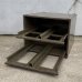 画像7: VINTAGE ANTIQUE CABINET ヴィンテージ アンティーク メタルキャビネット ファイルキャビネット 棚 / インダストリアル 収納 ガレージ パーツ 工具入れ 鉄 店舗什器 工業用 (7)