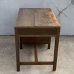 画像4: VINTAGE ANTIQUE DESK ヴィンテージ アンティーク デスク 片袖机 / 学習机 ワークデスク 家具  ウッド 木製 店舗什器 古民家 古道具 うぶだし 日本 (4)
