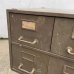 画像8: VINTAGE ANTIQUE CABINET ヴィンテージ アンティーク メタルキャビネット ファイルキャビネット 棚 / インダストリアル 収納 ガレージ パーツ 工具入れ 鉄 店舗什器 工業用 (8)