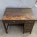 画像5: VINTAGE ANTIQUE DESK ヴィンテージ アンティーク デスク 片袖机 / 学習机 ワークデスク 家具  ウッド 木製 店舗什器 古民家 古道具 うぶだし 日本 (5)