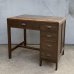 画像1: VINTAGE ANTIQUE DESK ヴィンテージ アンティーク デスク 片袖机 / 学習机 ワークデスク 家具  ウッド 木製 店舗什器 古民家 古道具 うぶだし 日本 (1)