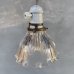 画像2: VINTAGE ANTIQUE LAMP ヴィンテージ アンティーク 吊り下げライト 天井照明 / ライト ペンダントライト ポーセリン ガラスシェード E26 店舗什器 アメリカ (4) (2)