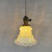 画像10: VINTAGE ANTIQUE OPALESCENT GLASS ヴィンテージ アンティーク 吊り下げライト オパールセントガラス 照明 / ライト ランプ ペンダントライト ガラスシェード 天井照明 E26 店舗什器 アメリカ USA (2) (10)
