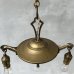 画像3: VINTAGE ANTIQUE LIGHT ヴィンテージ アンティーク シャンデリア 吊り下げライト  照明 / 2灯 ライト ペンダントランプ HUBBELL 天井照明 店舗什器 E26 アメリカ USA (4) (3)