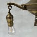 画像5: VINTAGE ANTIQUE LIGHT ヴィンテージ アンティーク シャンデリア 吊り下げライト  照明 / 2灯 ライト ペンダントランプ HUBBELL 天井照明 店舗什器 E26 アメリカ USA (4) (5)