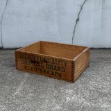 VINTAGE ANTIQUE WOOD CRATE WOODEN BOX CITRON ヴィンテージ アンティーク ウッドボックス 木箱 / コレクタブル 収納 ケース アドバタイジング 企業物 店舗什器 アメリカ 
