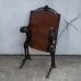 画像5: VINTAGE ANTIQUE THEATER CHAIR ヴィンテージ アンティーク シアターチェア 椅子 / ホールディングチェア 折り畳み椅子 ウッド 木製 家具 映画館 劇場 店舗什器 アメリカ (5)