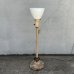 画像1: VINTAGE ANTIQUE DESKLAMP ヴィンテージ アンティーク フロアランプ デスクランプ スタンドライト テーブルランプ 卓上ライト 照明  / ミルクガラス コレクタブル E26 店舗什器 アメリカ (1)