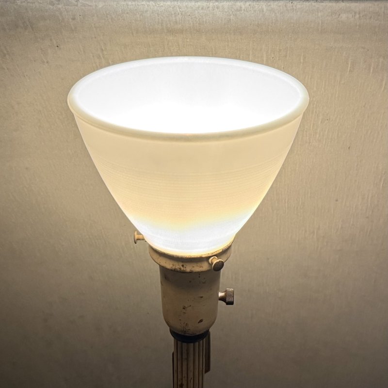 画像10: VINTAGE ANTIQUE DESKLAMP ヴィンテージ アンティーク フロアランプ デスクランプ スタンドライト テーブルランプ 卓上ライト 照明  / ミルクガラス コレクタブル E26 店舗什器 アメリカ